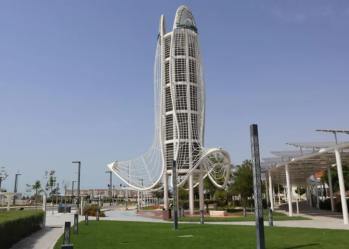 Modern City Duplex 2Br Apartment In Masdar City